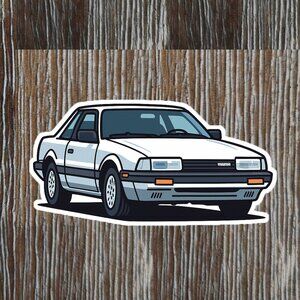 MAZDA 626 2nd generation 1983 - 1987 Vinyl Sticker